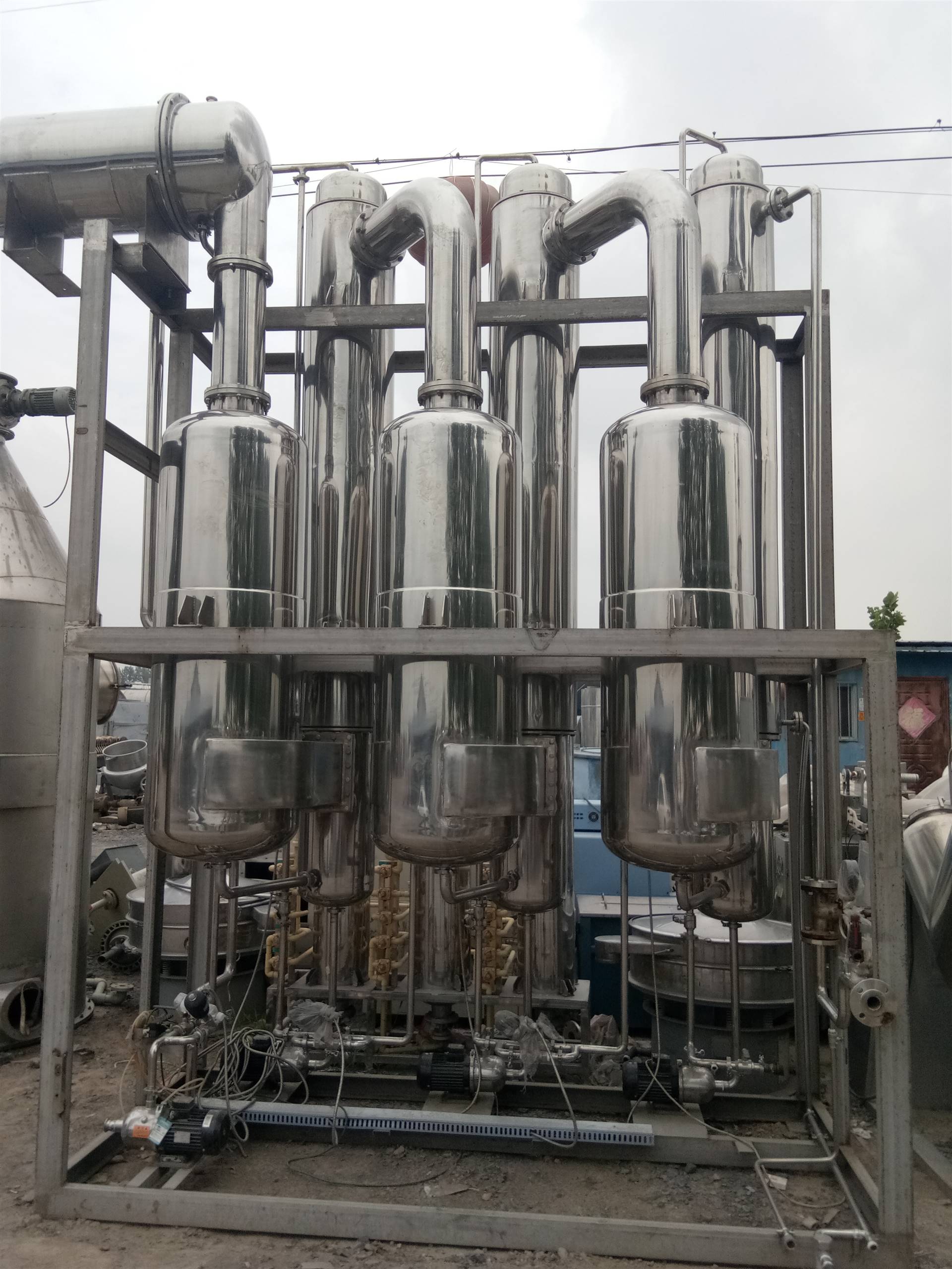 三效蒸發器 化工生產中的高效節能關鍵設備