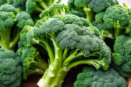 綠色西藍花 健康農產品的視覺盛宴